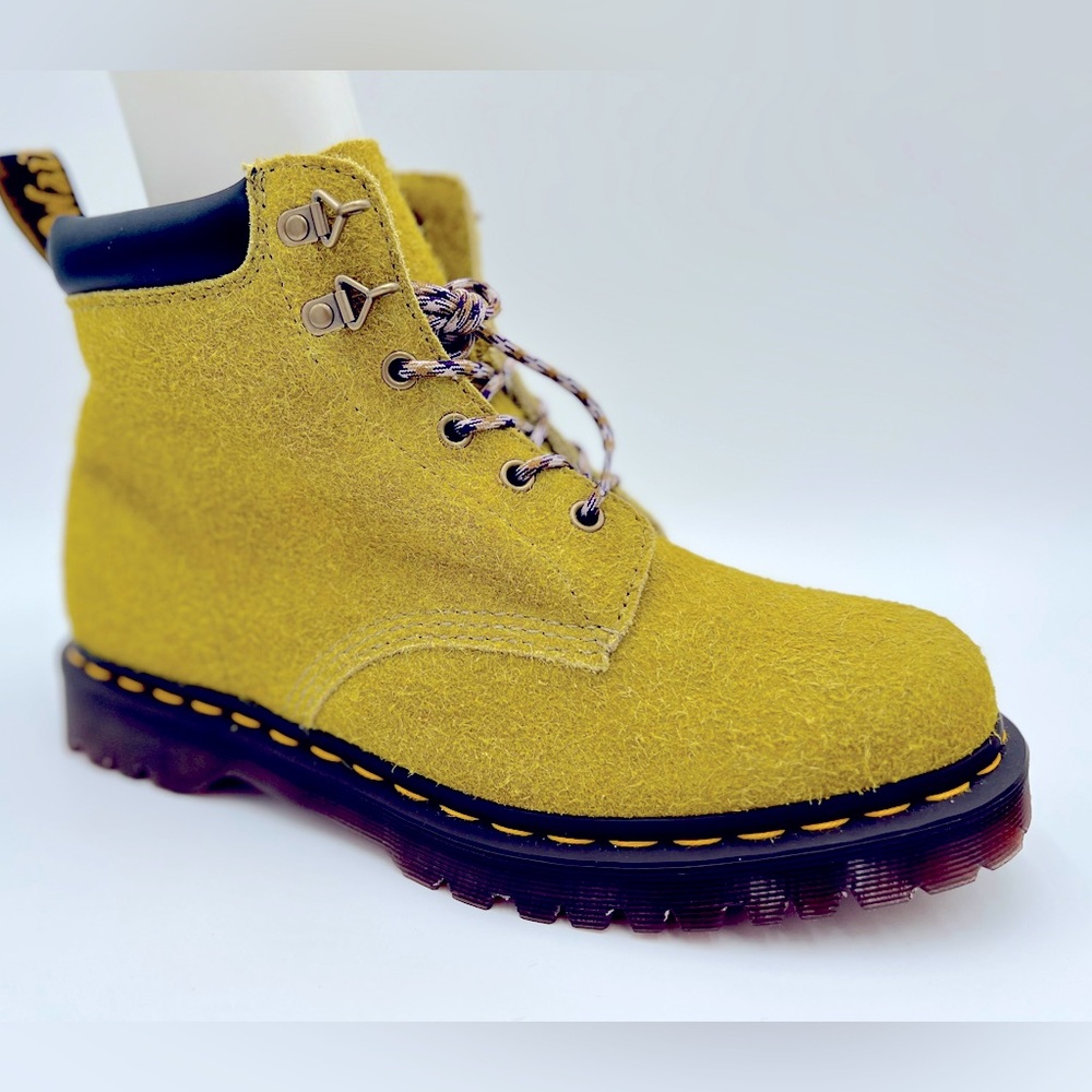 🥝 DR. MARTENS 939 SUEDE ANKLE BOOT Moss Green Long Napped Suede Mb